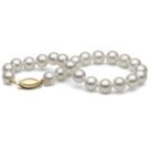 7-inch White Freshadama Pearl Bracelet 6-7 mm