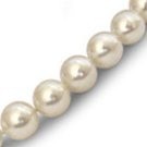 16-inch Akoya Pearl Necklace, 9-9.5 mm, white AAA