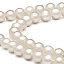45-inch Freshwater Cultured Pearl Necklace 7-8 mm white
