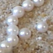 3-Piece White Akoya Pearl Set 18-7 Inch 6-6.5 mm