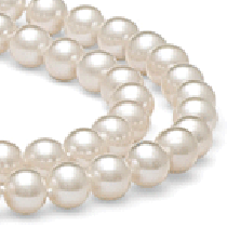 18-inch Double-Strand Akoya Pearl Necklace 6.5-7 mm