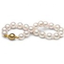 7-inch Cultured Akoya Pearl Bracelet 7-7.5 mm AA+ or AAA